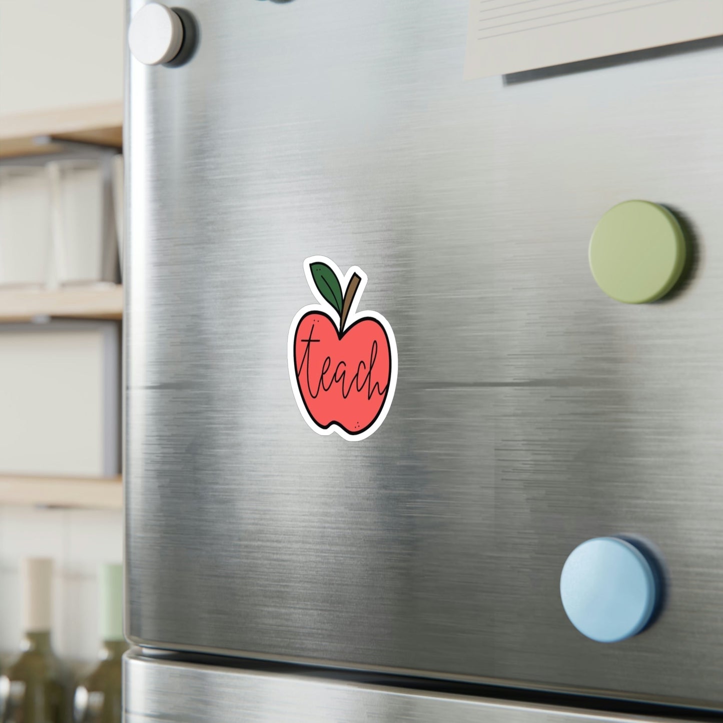 Teacher Apple Sticker