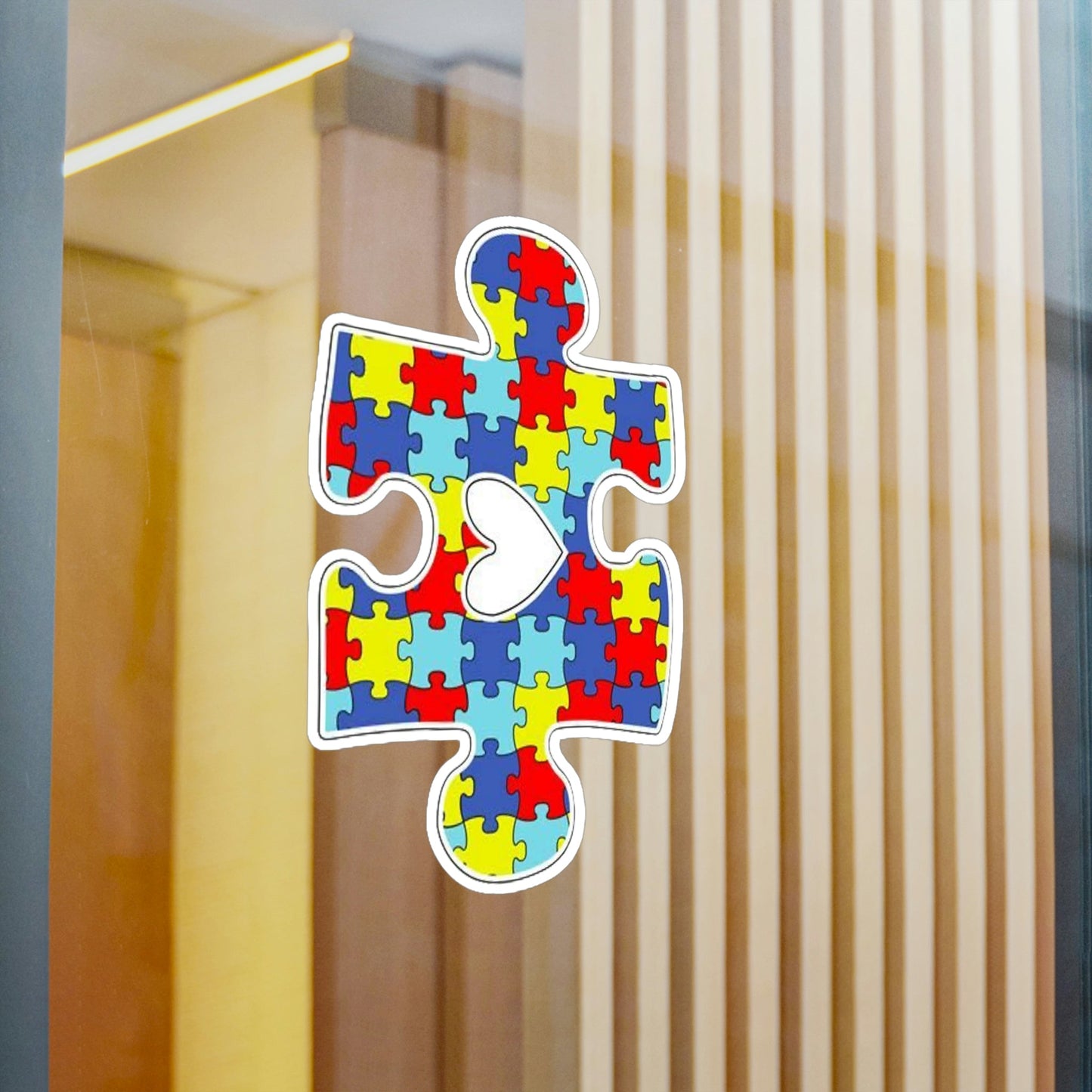 Autism Puzzle Piece Sticker