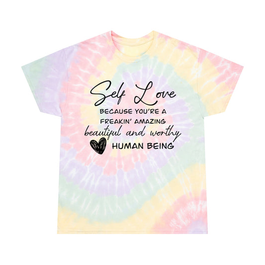 Self Love Spiral Tie-Dye Tee