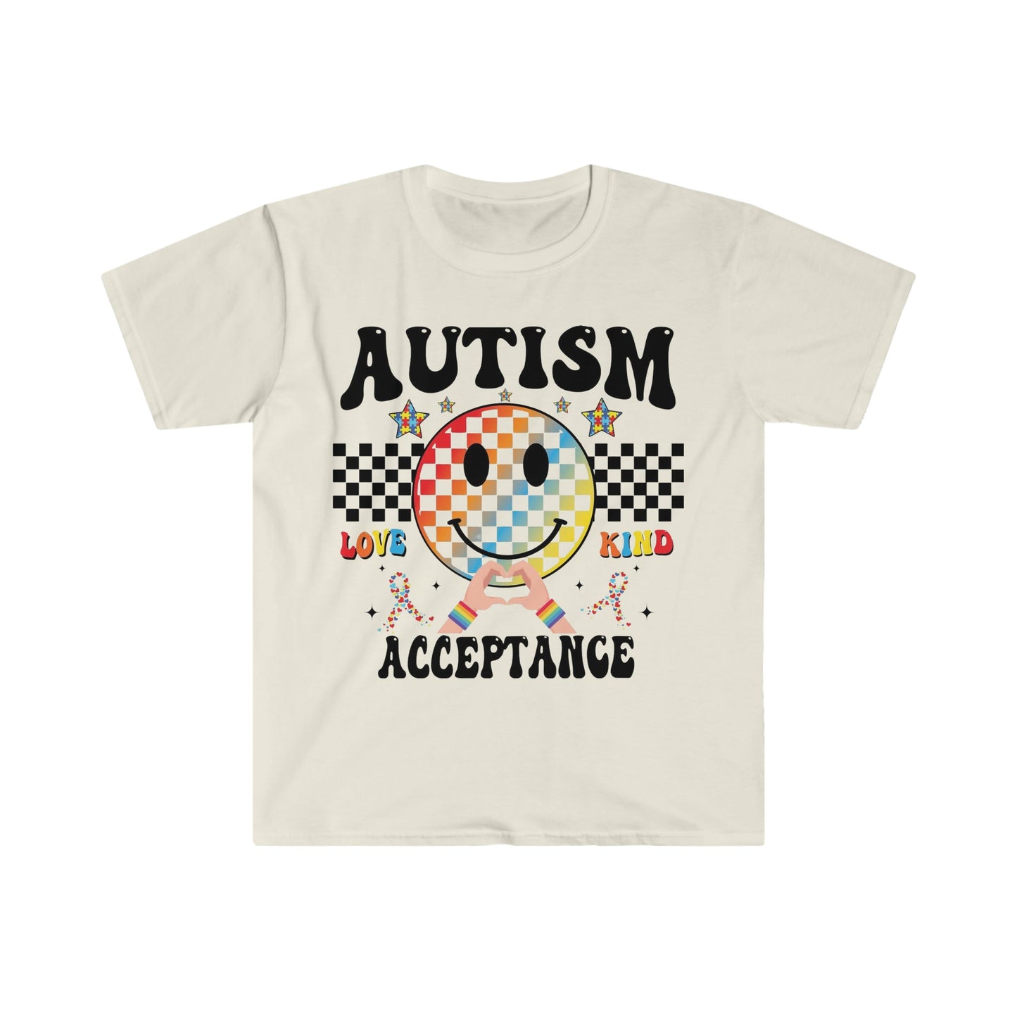 Autism Acceptance-  Softstyle T-Shirt