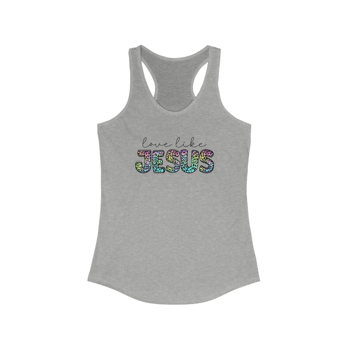 Love Like Jesus Racerback Tank