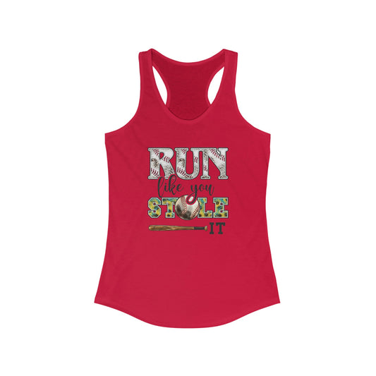 Run Like You Stole it  Racerback Tank