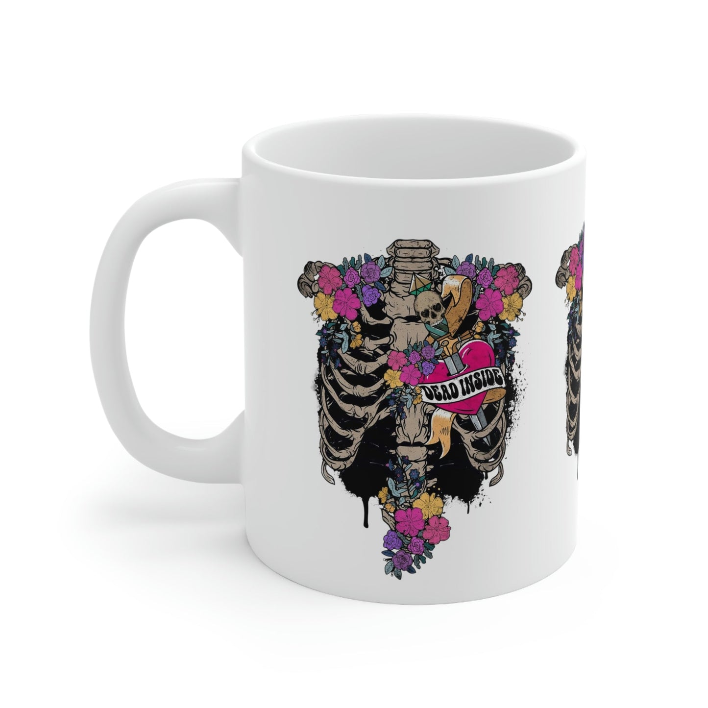 Dead Inside Ceramic Mug 11oz