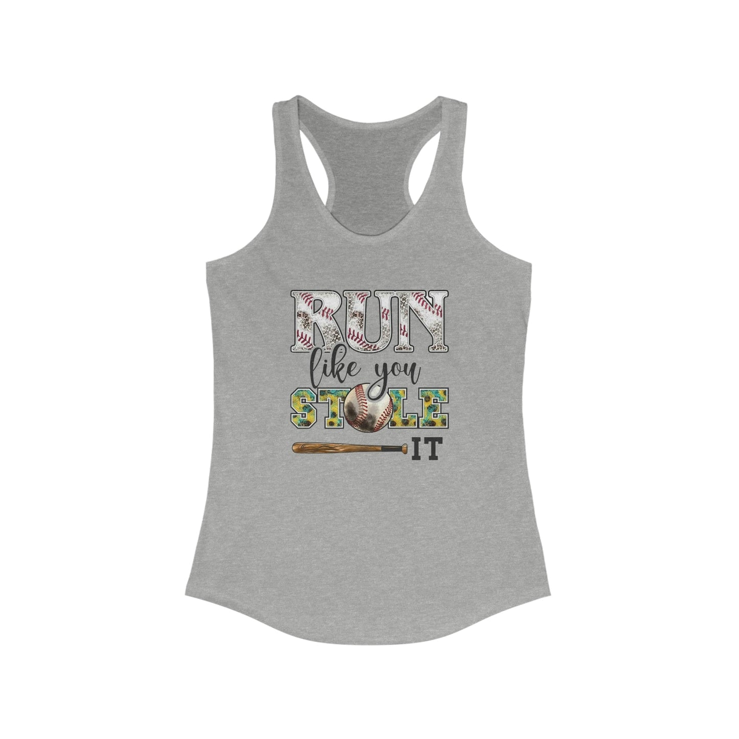 Run Like You Stole it  Racerback Tank