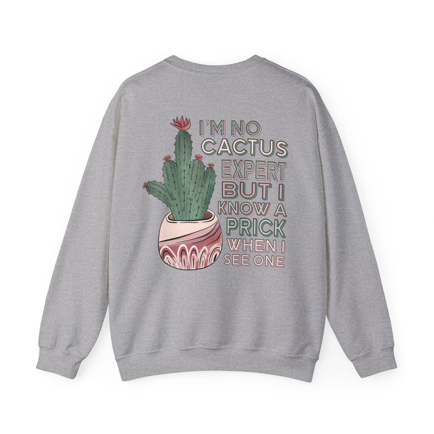 No Cactus Expert Heavy Blend™ Crewneck Sweatshirt