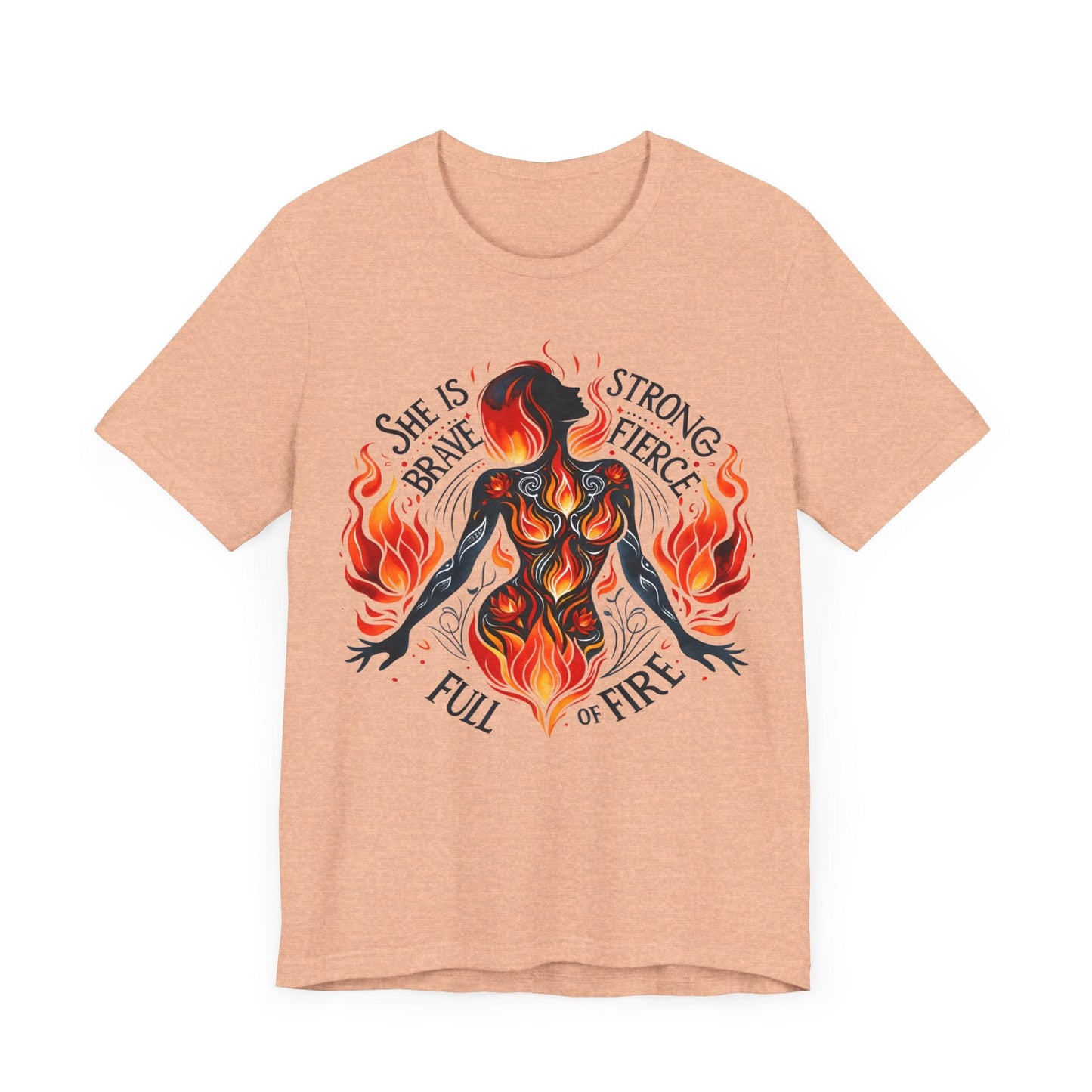 Full Of Fire Jersey Short Sleeve Tee