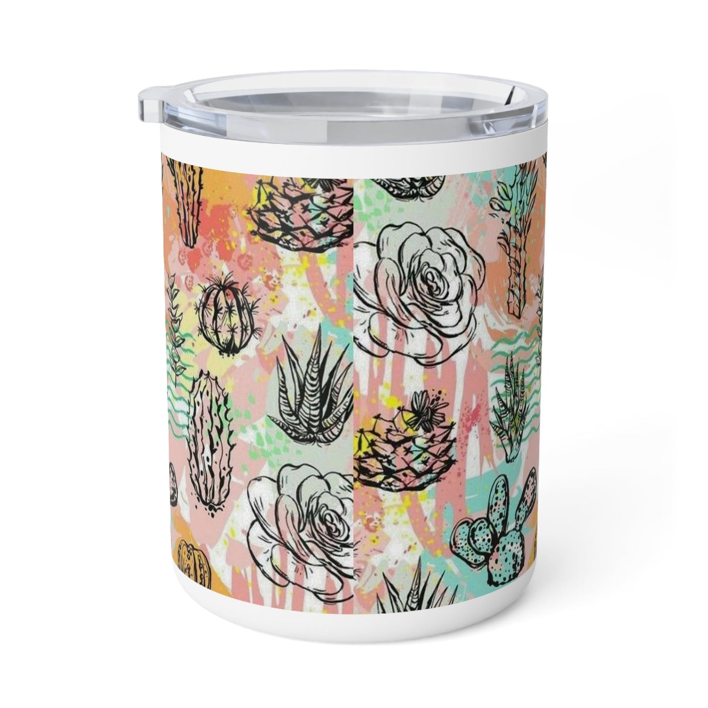 Cacti Insulated Coffee Mug, 10oz