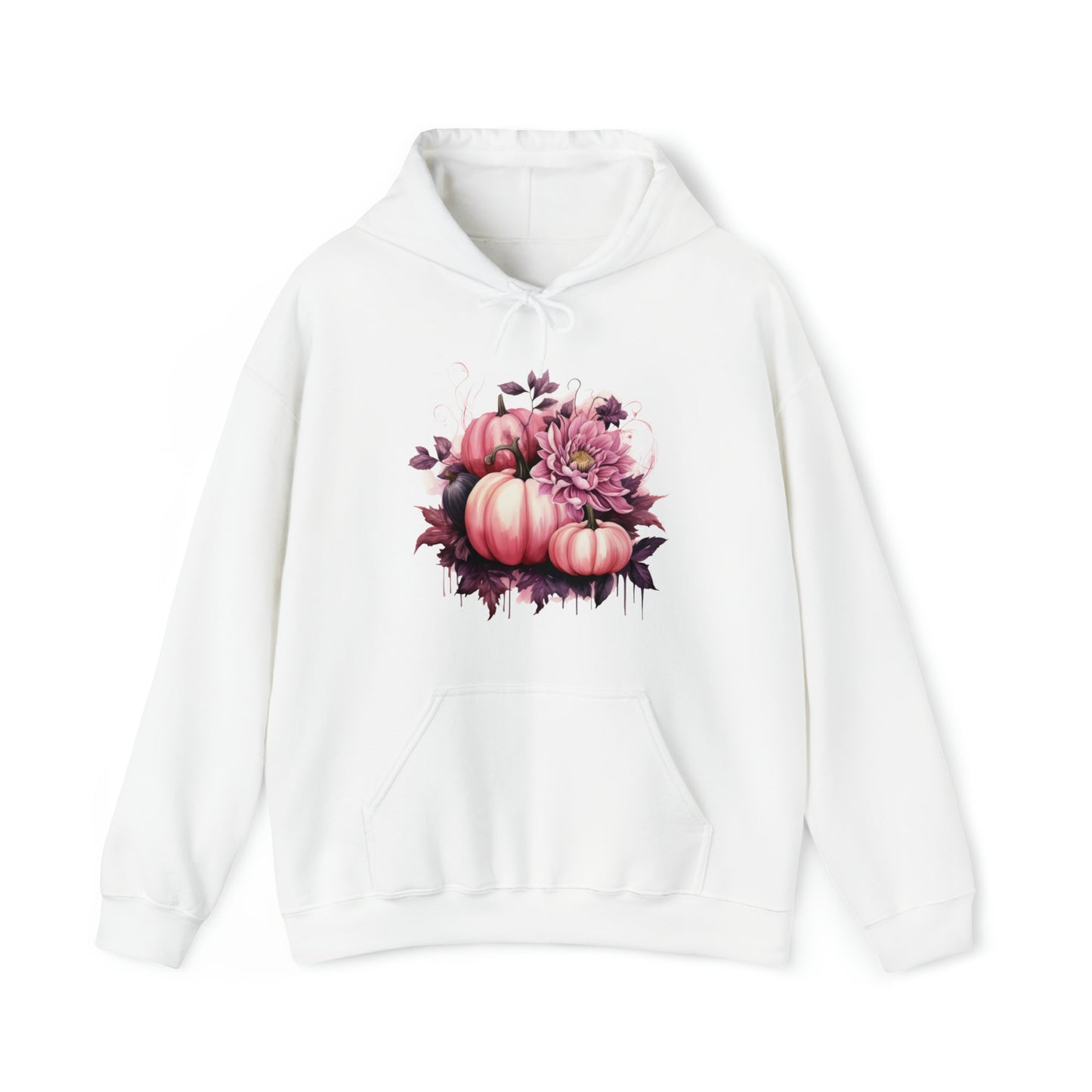 Pink Pumpkin Bouquet Heavy Blend™ Hooded Sweatshirt