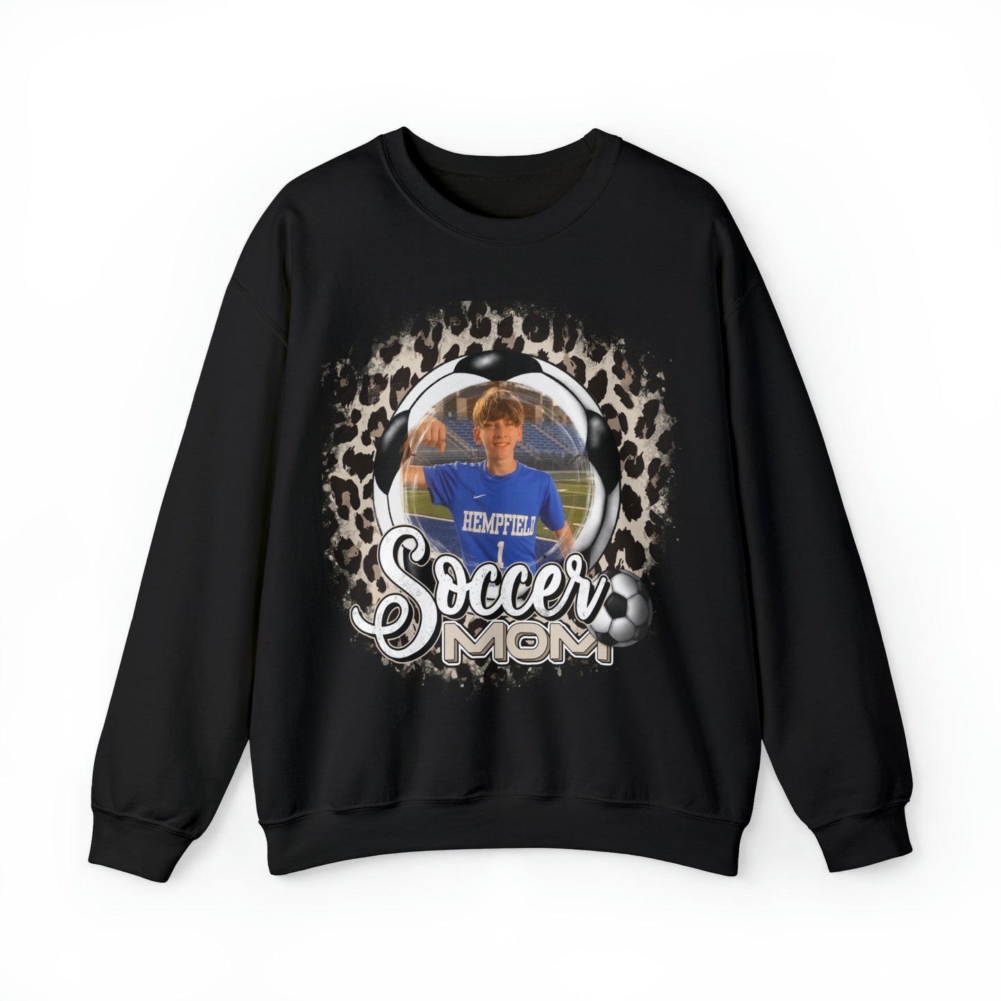 Custom Soccer Mom Heavy Blend™ Crewneck Sweatshirt