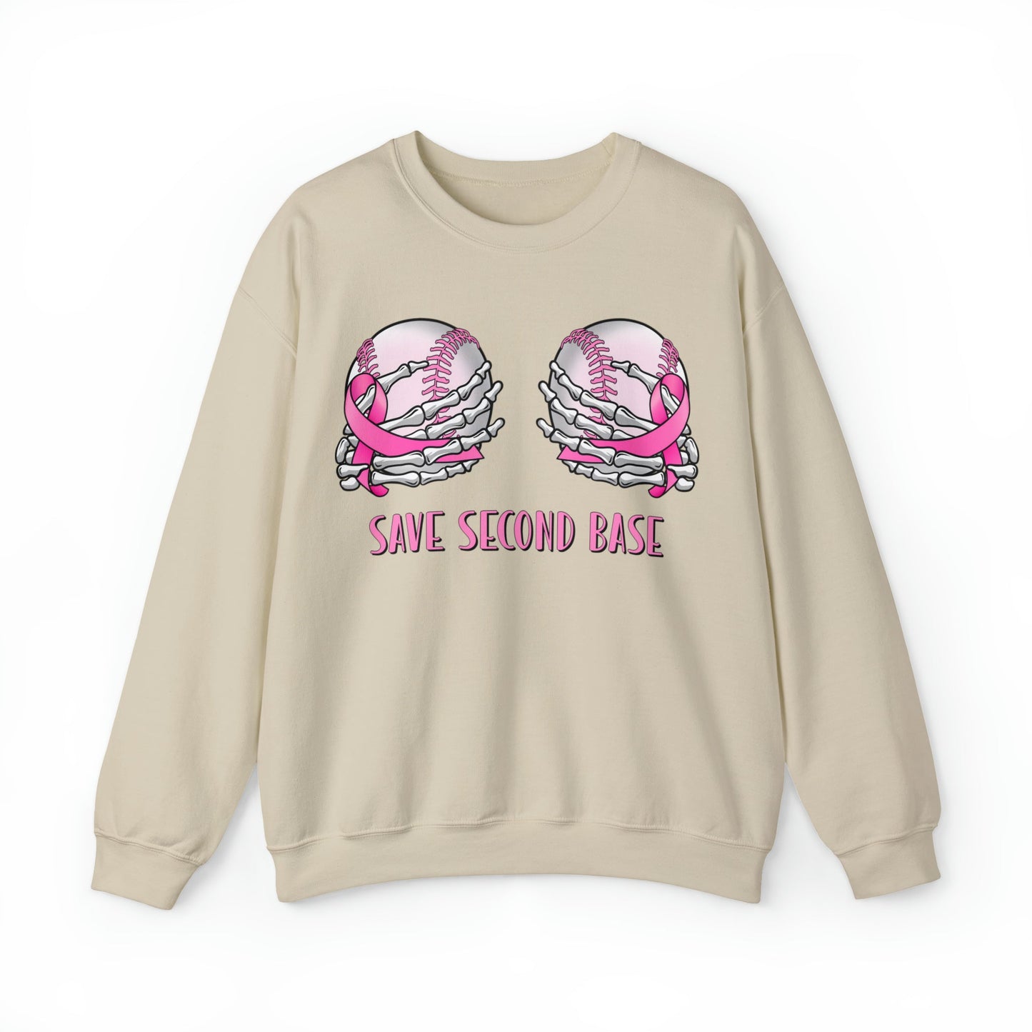 Save Second Base Heavy Blend™ Crewneck Sweatshirt