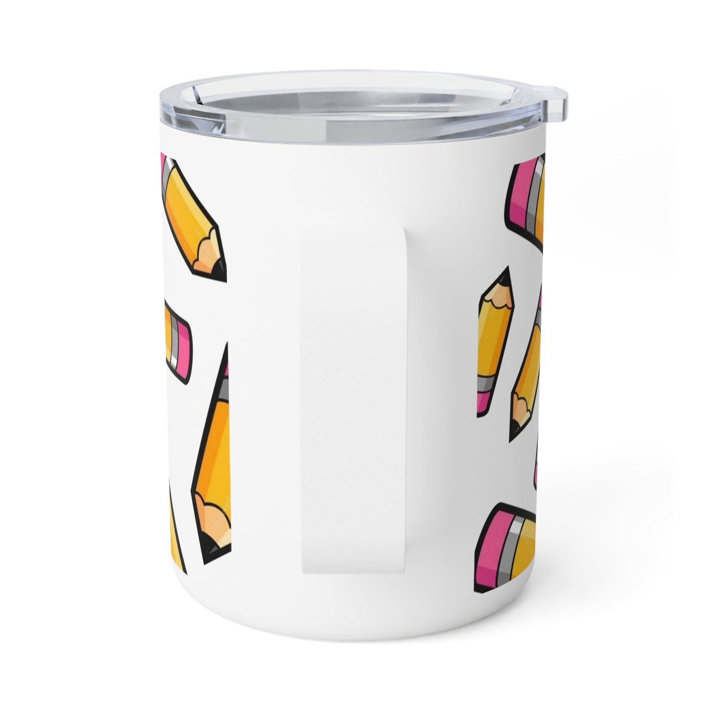 Pencil Insulated Coffee Mug, 10oz