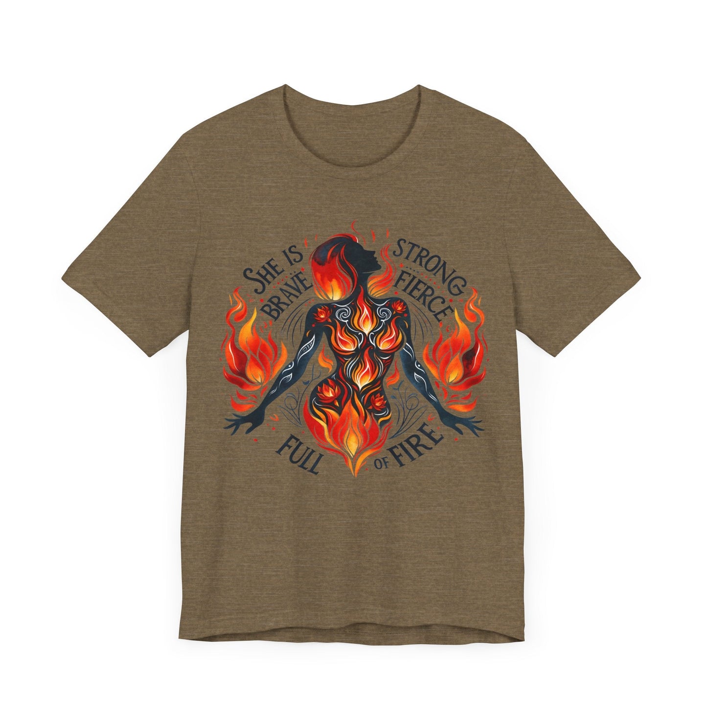 Full Of Fire Jersey Short Sleeve Tee