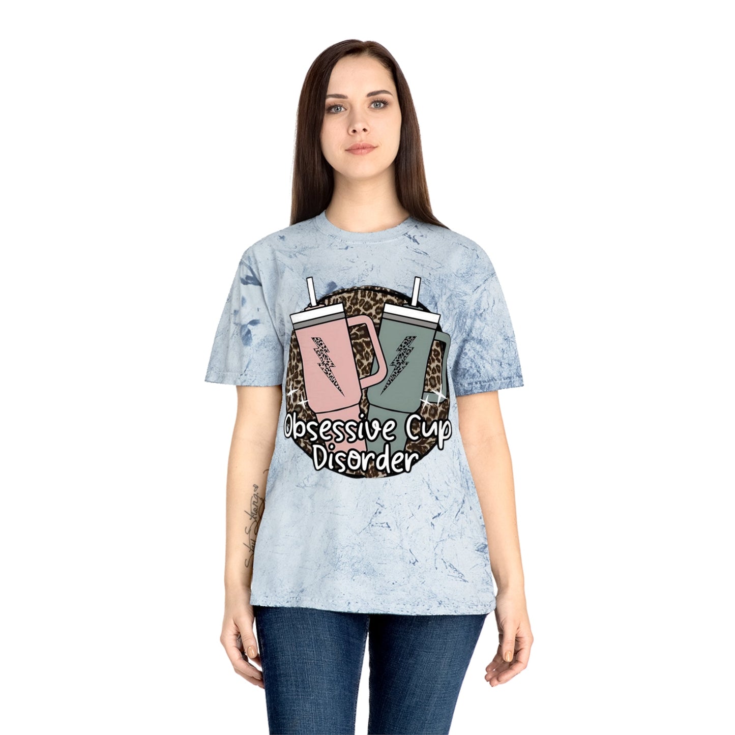 Obsessive Cup Disorder  Color Blast T-Shirt