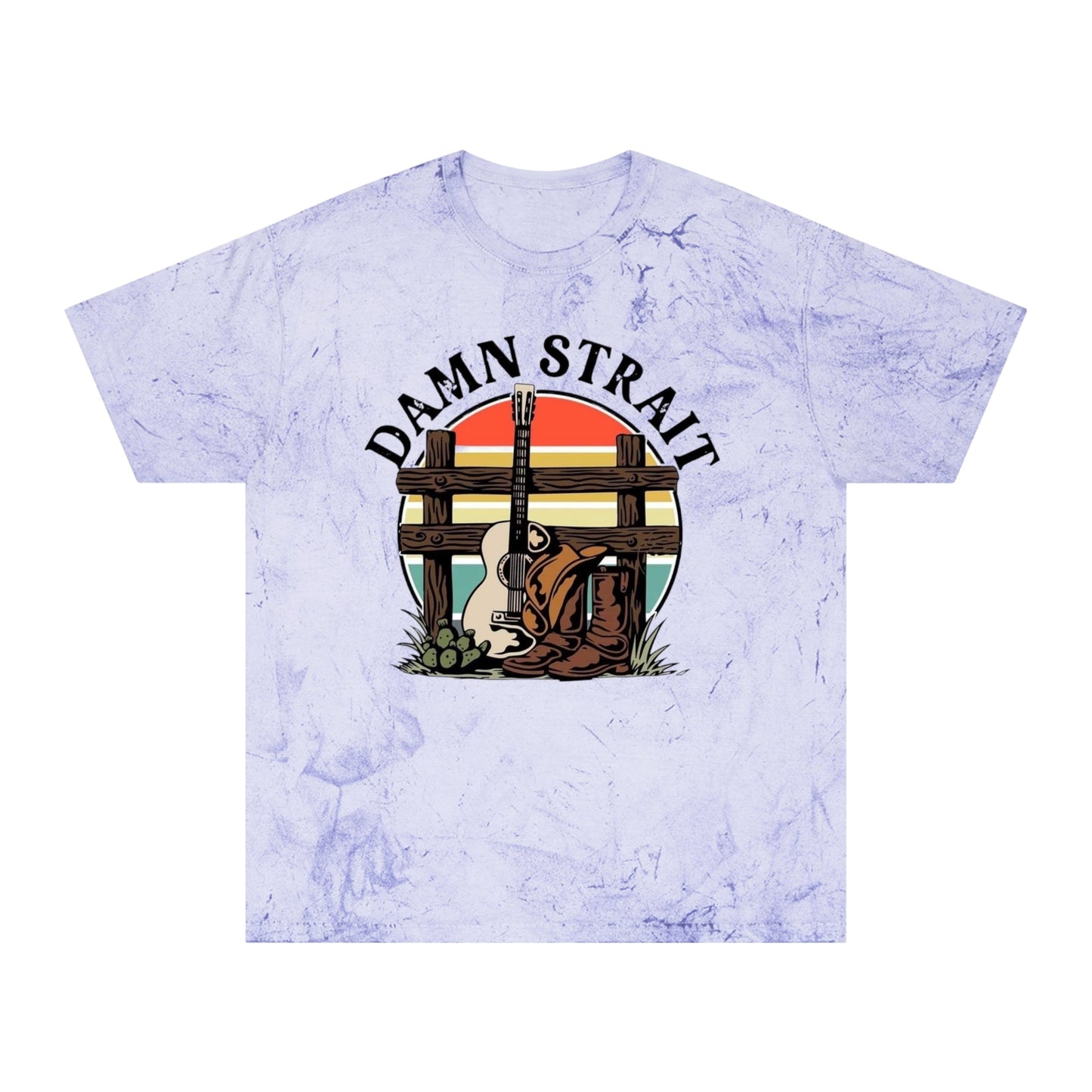 Damn Strait Unisex Color Blast T-Shirt