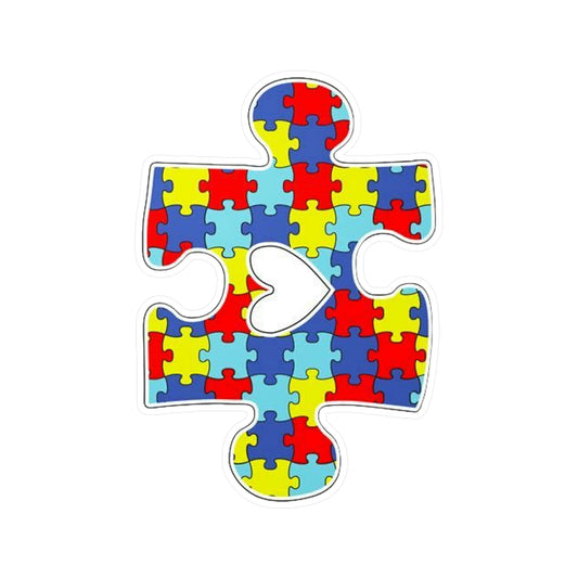 Autism Puzzle Piece Sticker