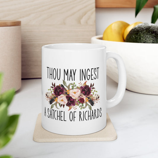 Thou My Ingest Ceramic Mug 11oz