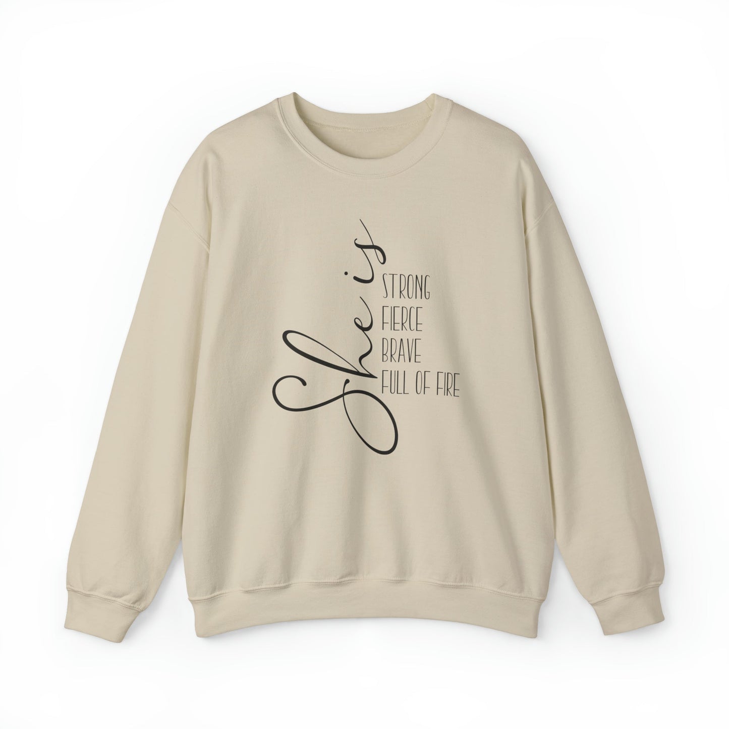 She Is Heavy Blend™ Crewneck Sweatshirt