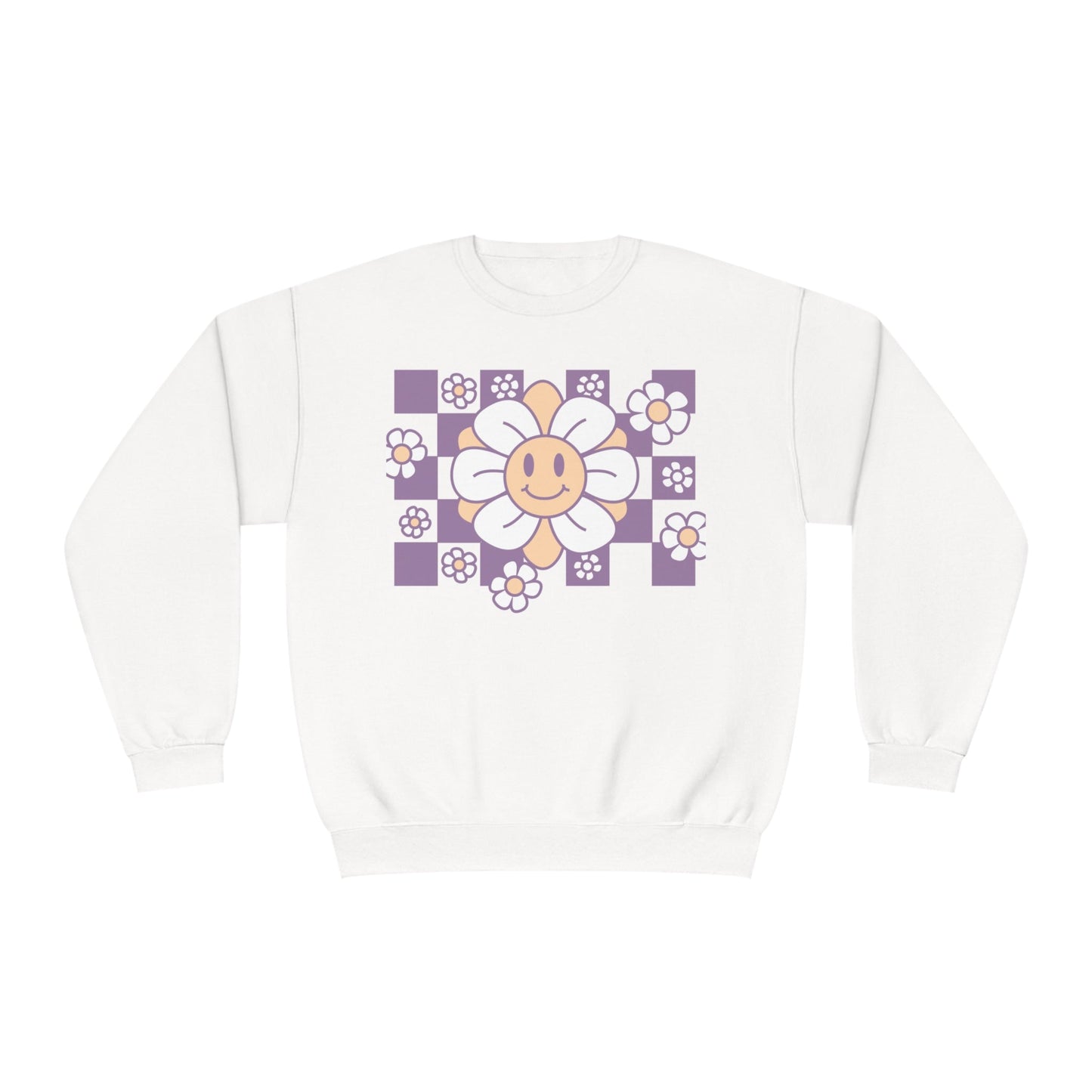 Smile Flower  NuBlend® Crewneck Sweatshirt