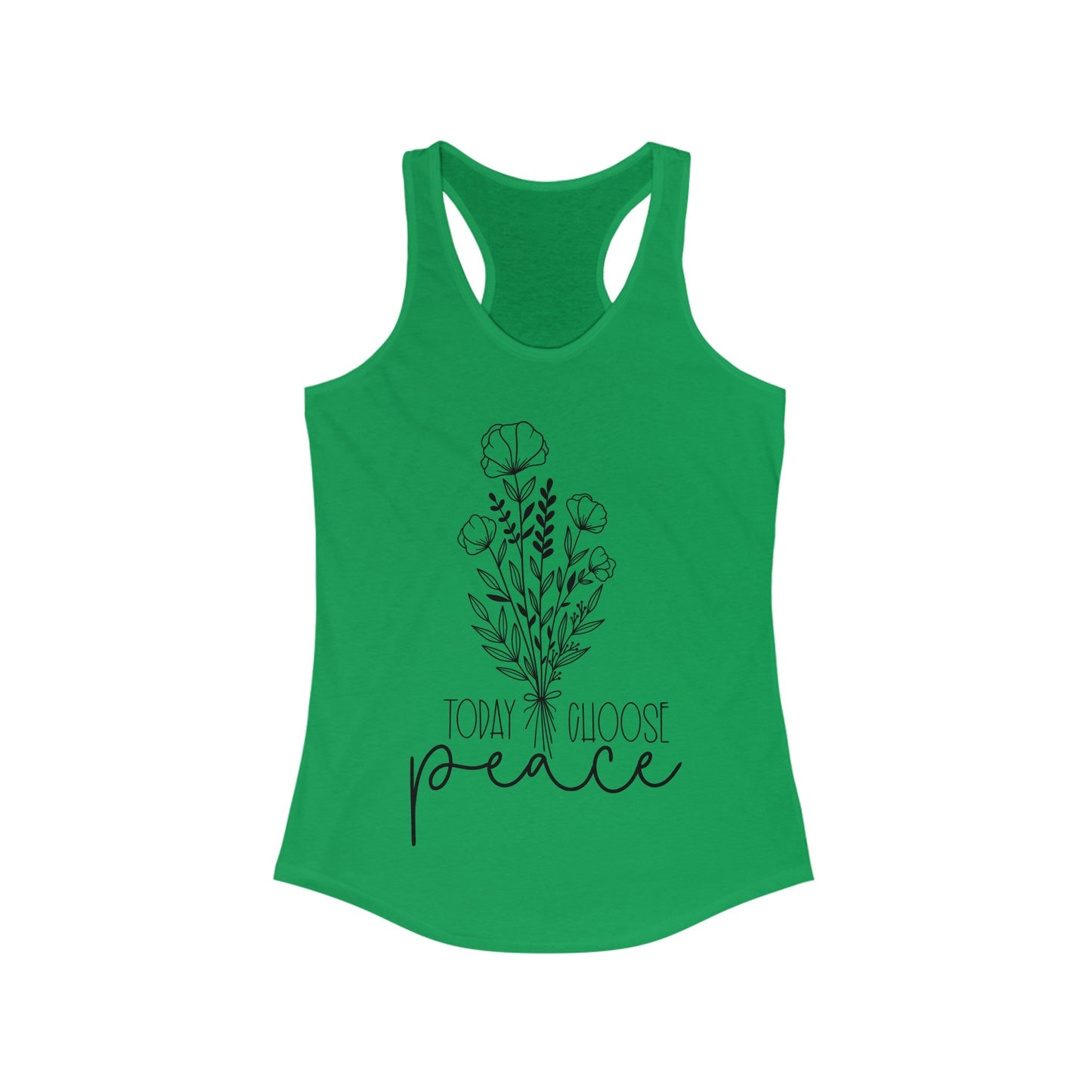 Today Choose Peace Women's Ideal Racerback Tank