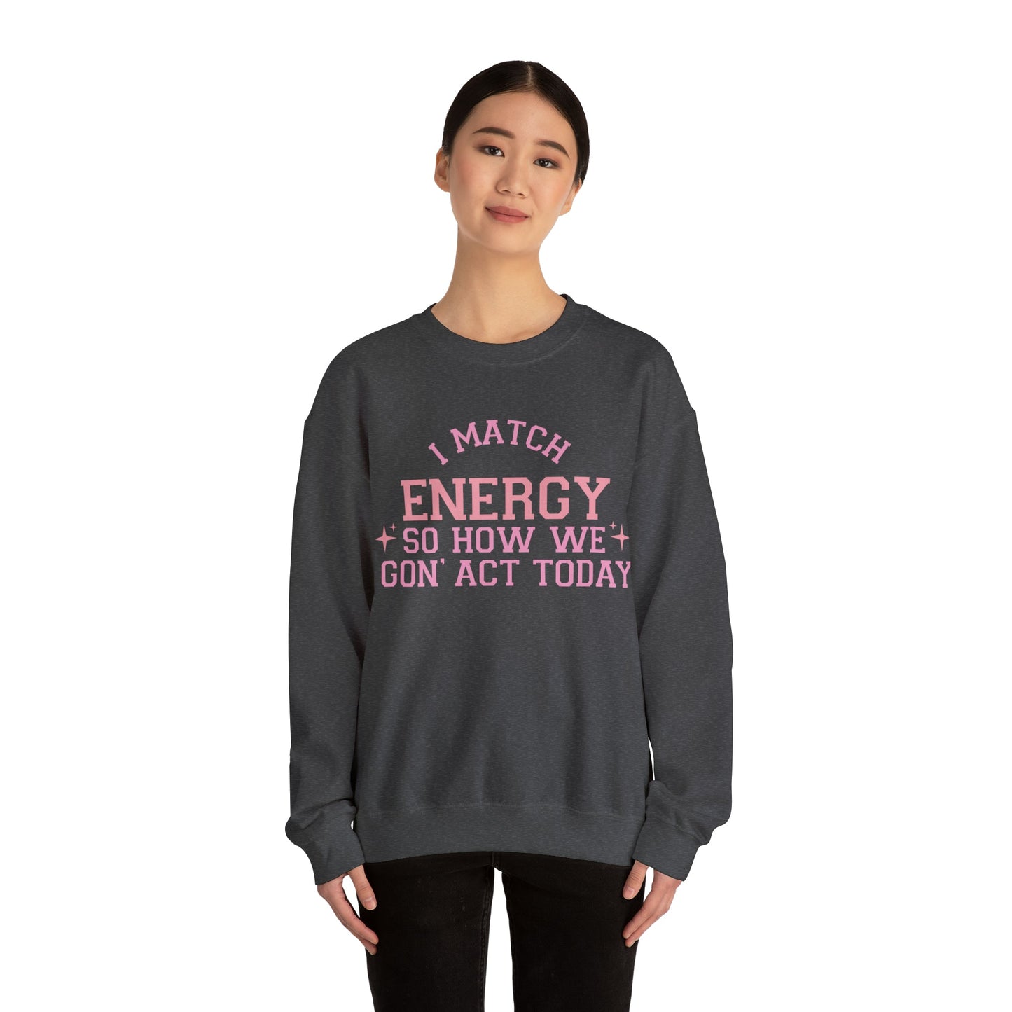 Match Energy Heavy Blend™ Crewneck Sweatshirt