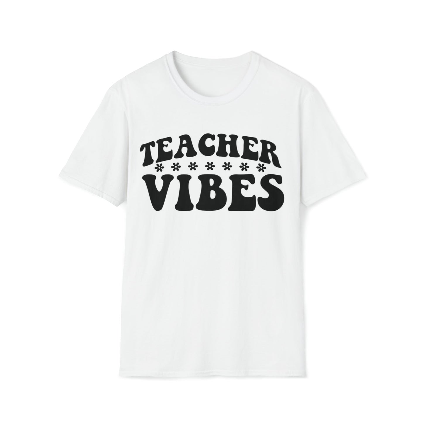 Teacher Vibes Softstyle T-Shirt