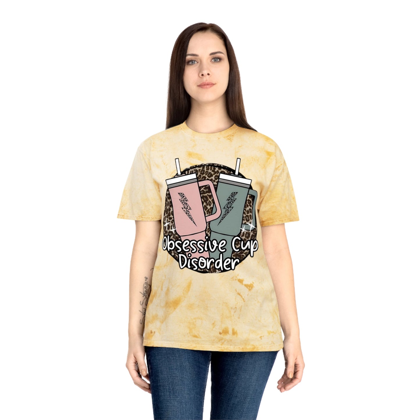 Obsessive Cup Disorder  Color Blast T-Shirt