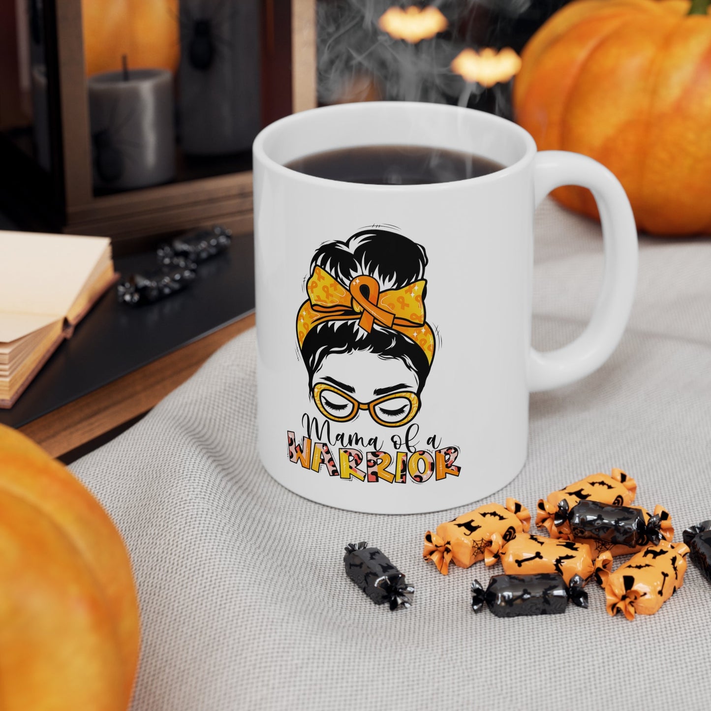 Mama of a Warrior Ceramic Mug 11oz