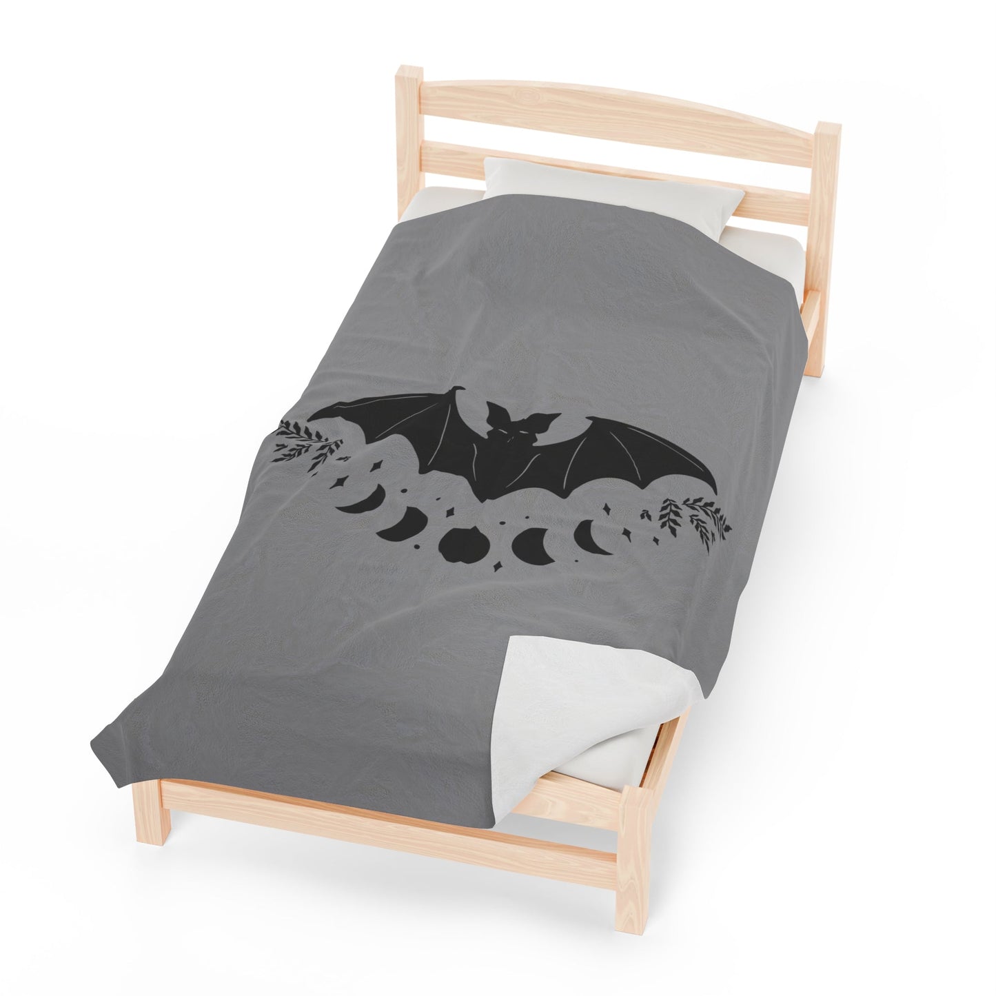 Night Bat Velveteen Plush Blanket