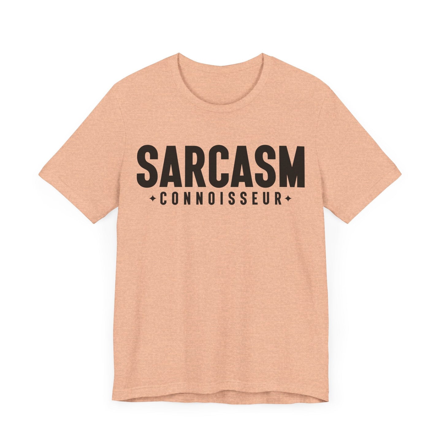 Sarcasm Connoisseur Jersey Short Sleeve Tee