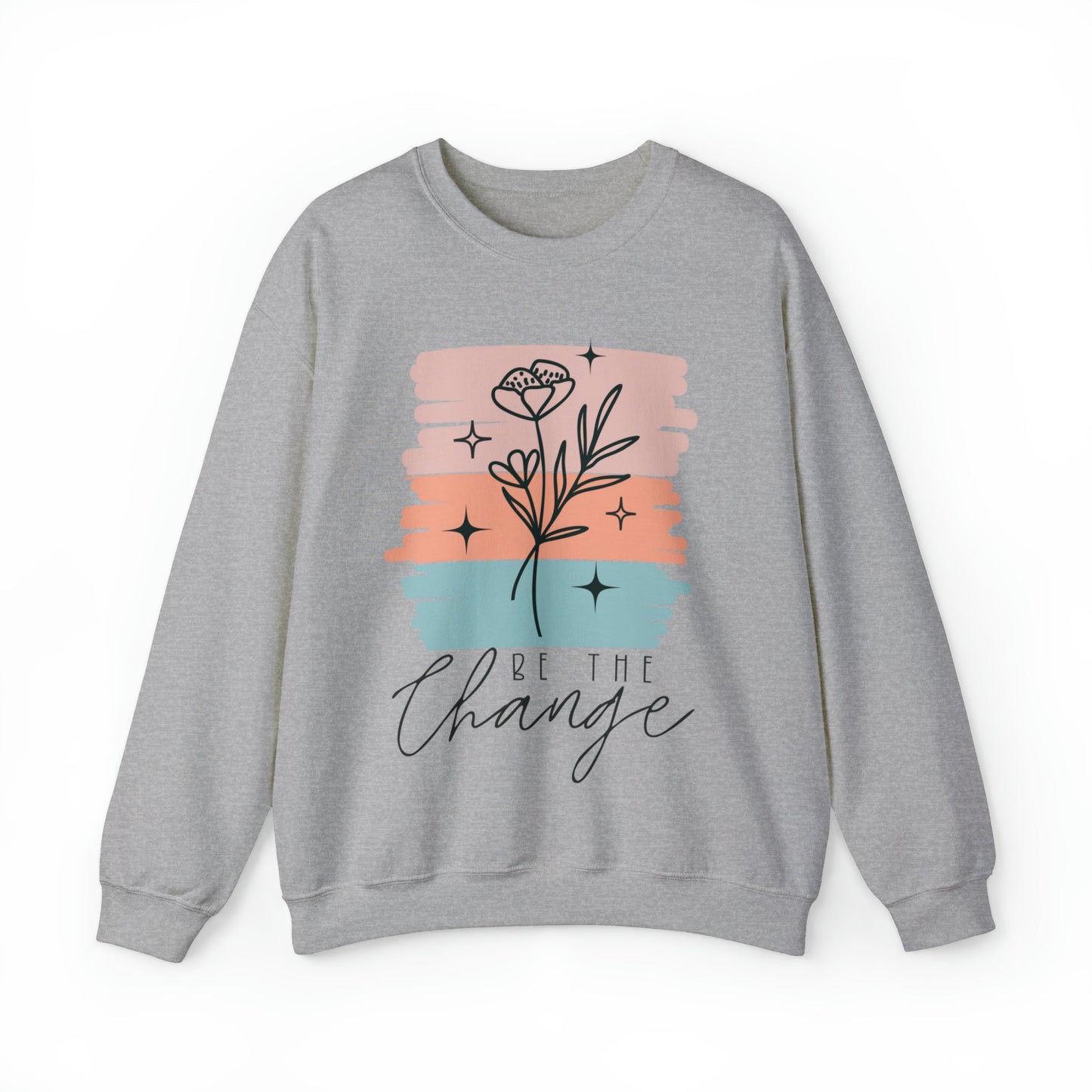 Be The Change Heavy Blend™ Crewneck Sweatshirt