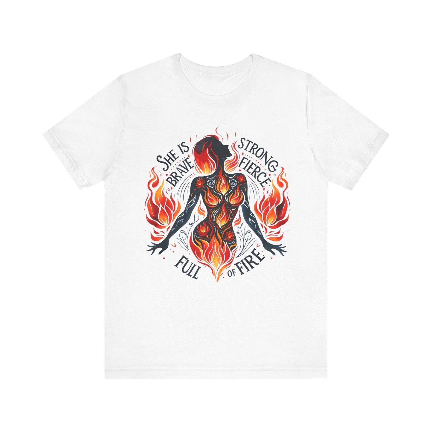 Full Of Fire Jersey Short Sleeve Tee