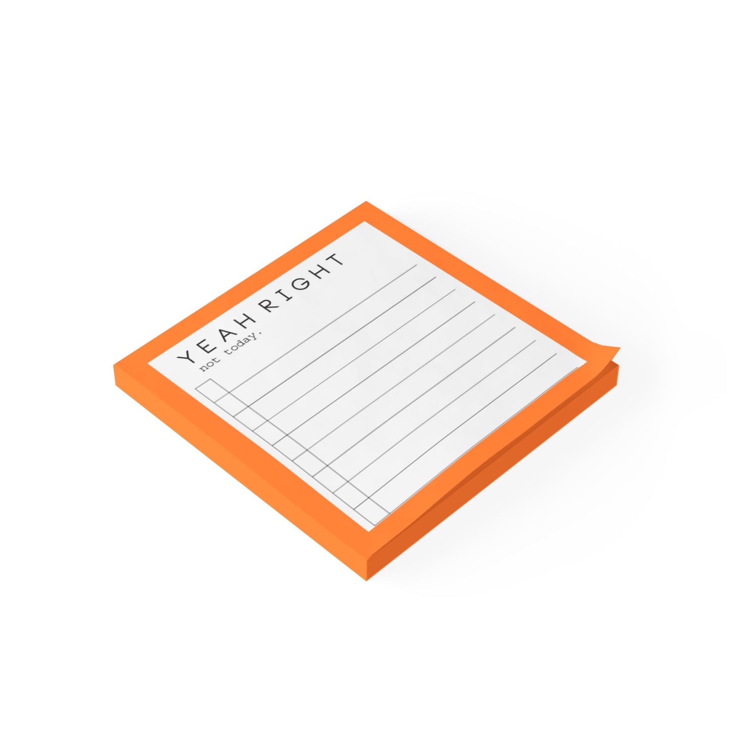 Yeah Right Post-it® Note Pads