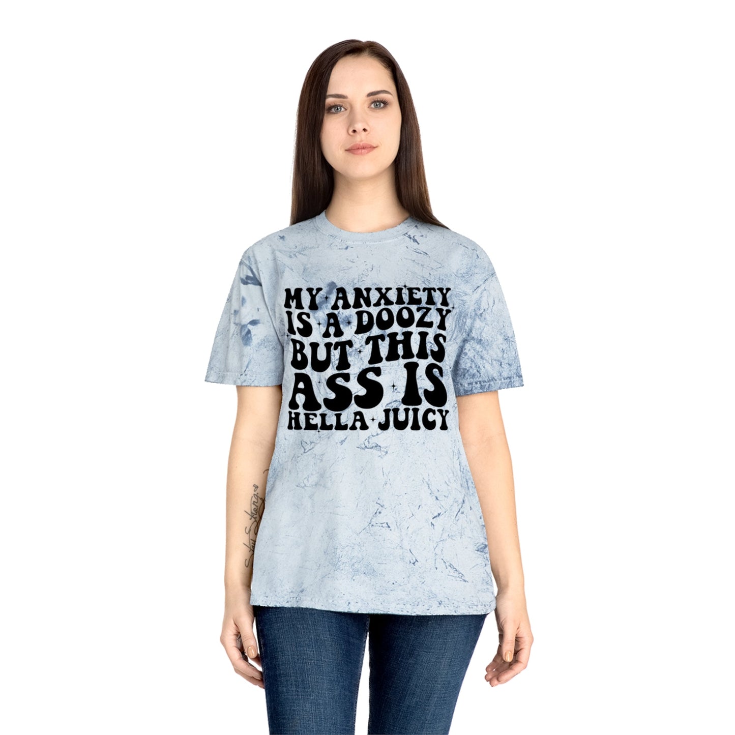 My Anxiety is a Doozy  - Unisex Color Blast T-Shirt