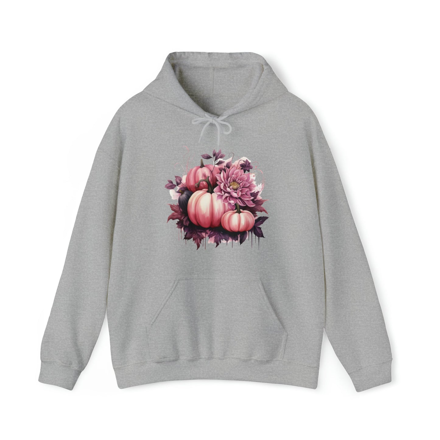 Pink Pumpkin Bouquet Heavy Blend™ Hooded Sweatshirt