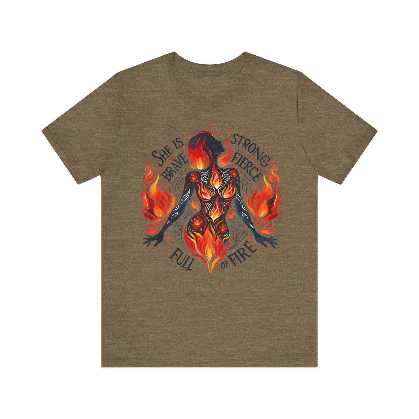 Full Of Fire Jersey Short Sleeve Tee