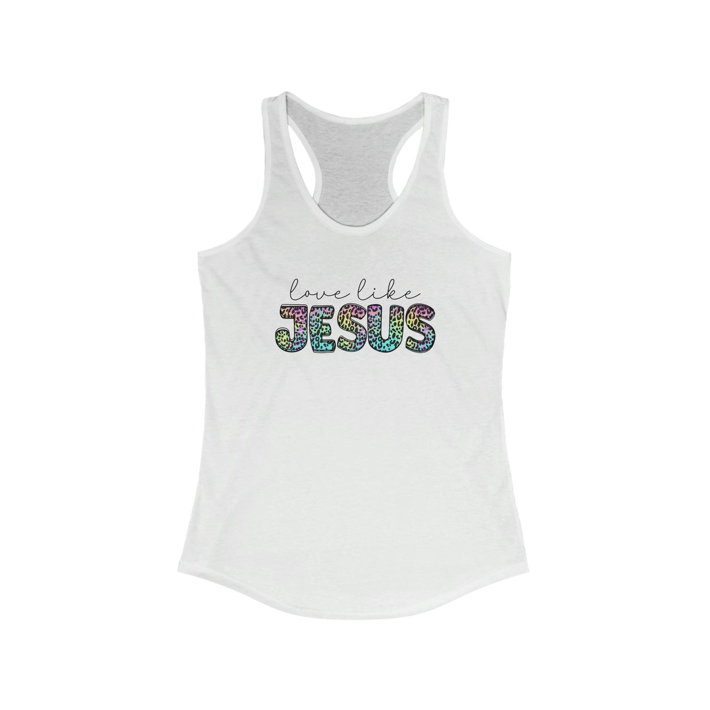 Love Like Jesus Racerback Tank