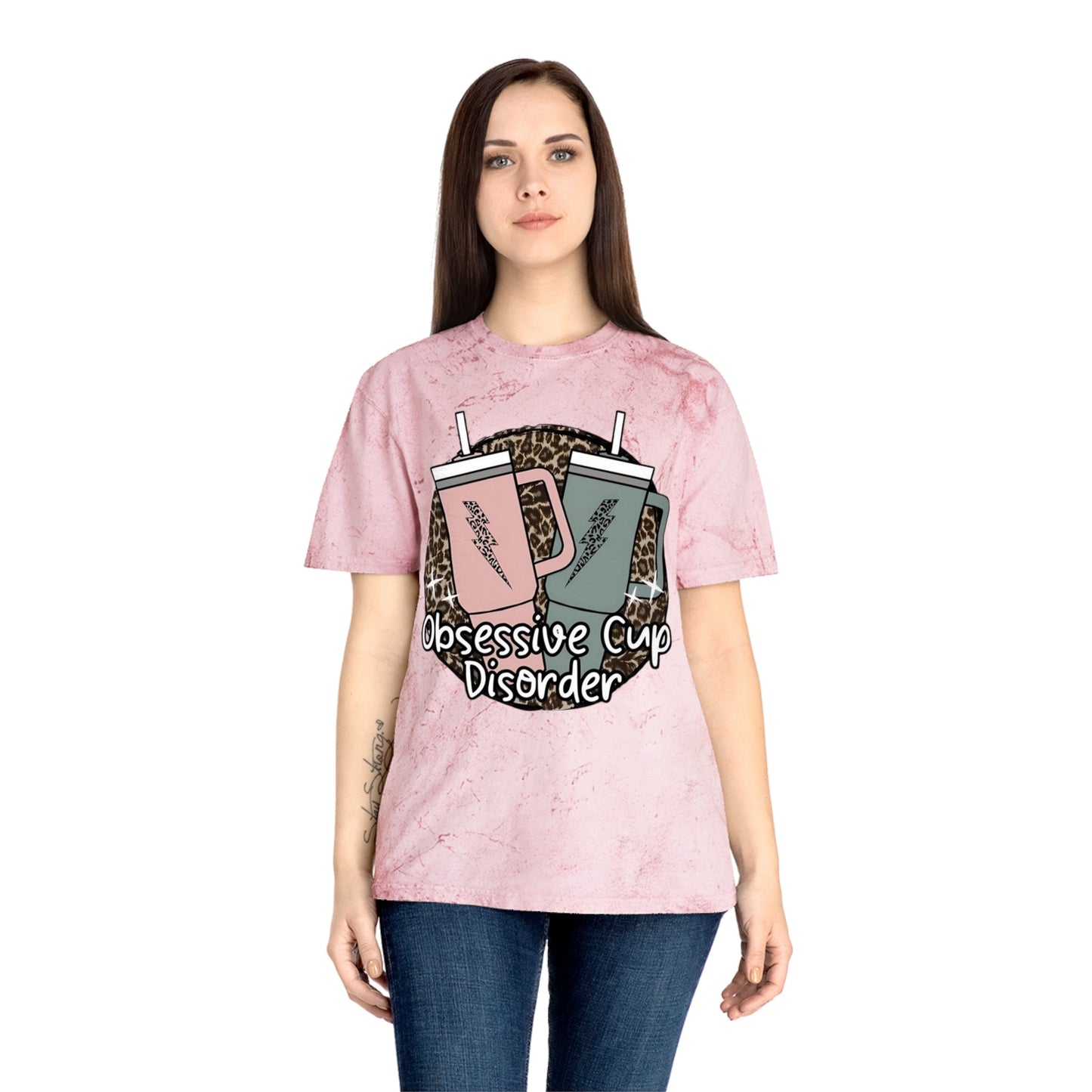 Obsessive Cup Disorder  Color Blast T-Shirt