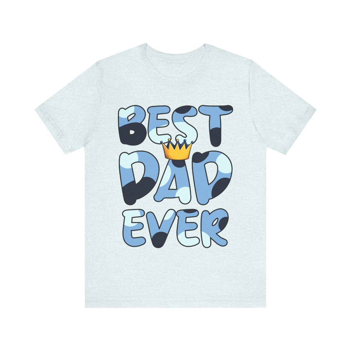 Best Dad Ever Jersey Short Sleeve Tee