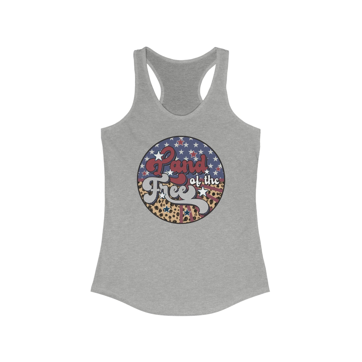 Land of the Free Racerback Tank