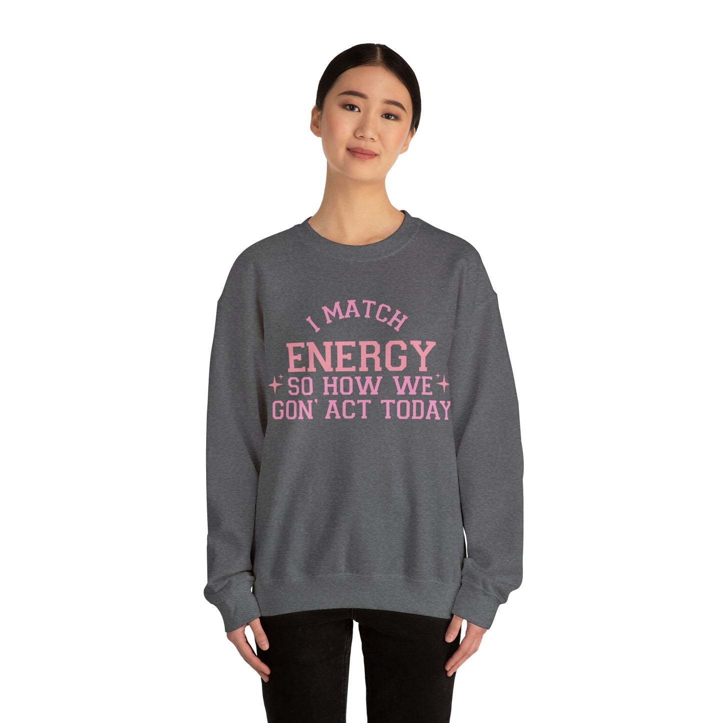 Match Energy Heavy Blend™ Crewneck Sweatshirt