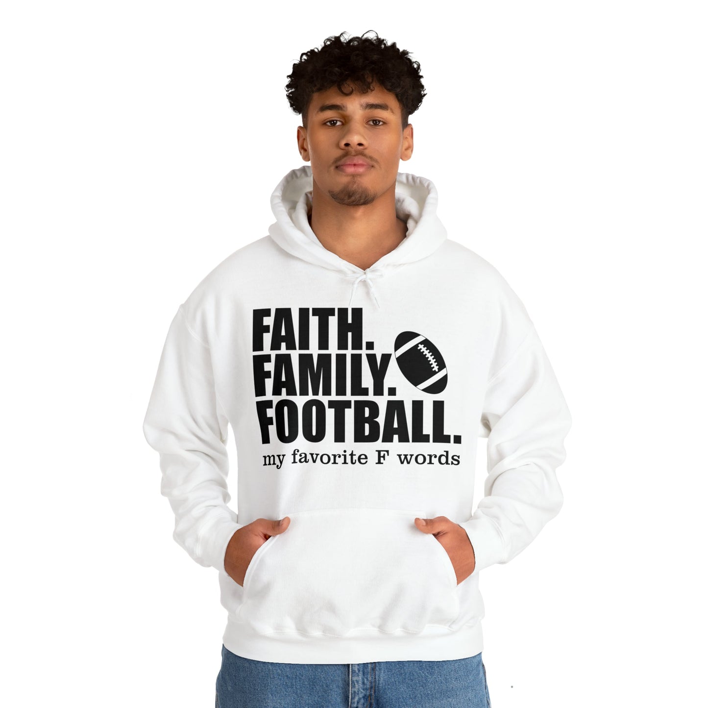 My Favorite F Words Heavy Blend™ Hooded Sweatshirt