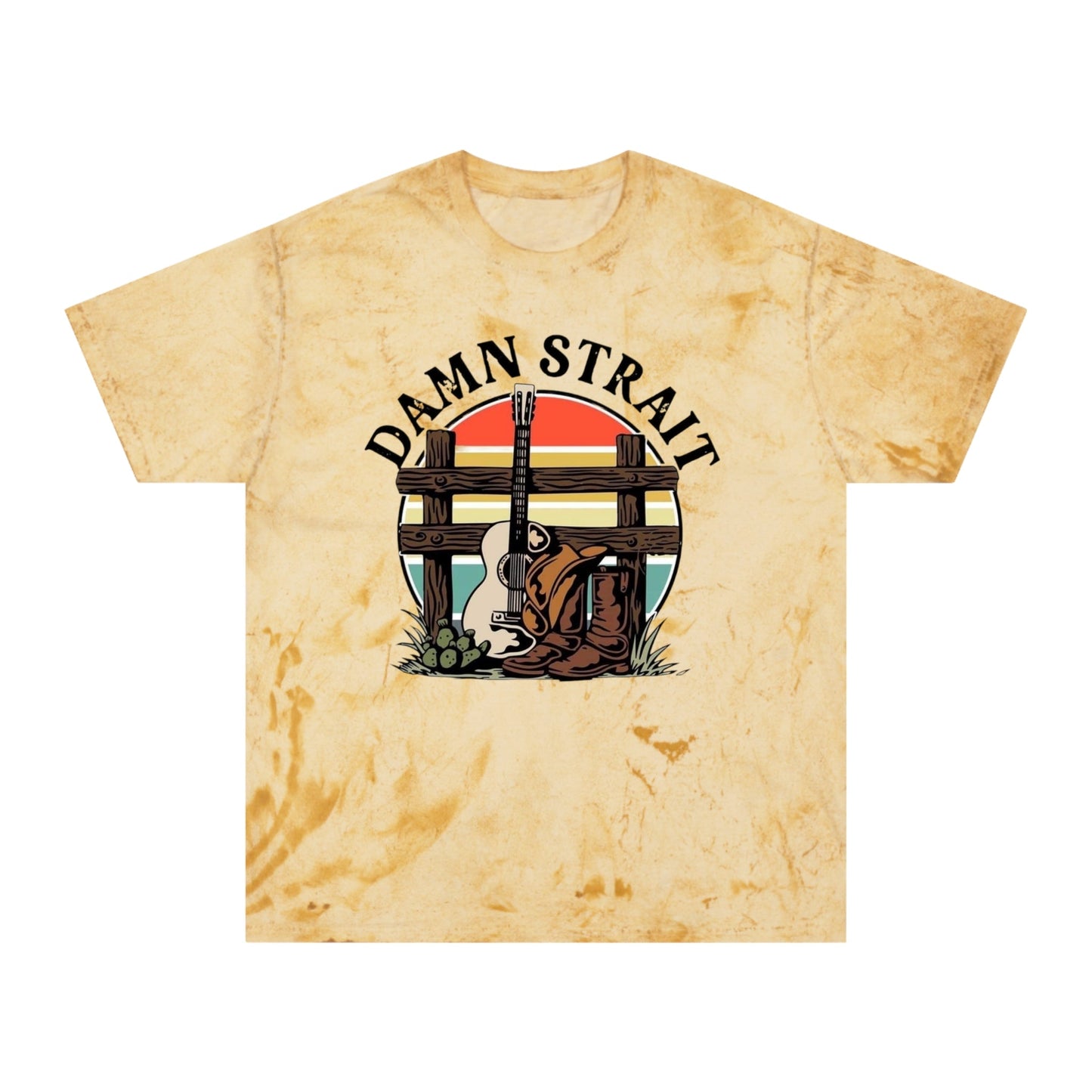 Damn Strait Unisex Color Blast T-Shirt