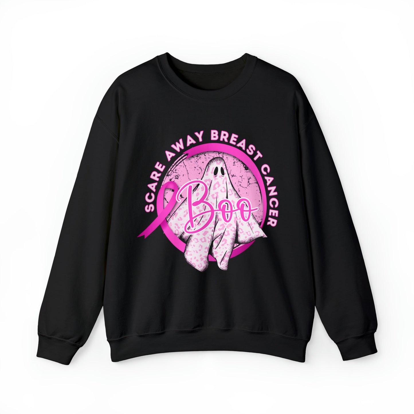 Scare Away Breast Cancer Heavy Blend™ Crewneck Sweatshirt