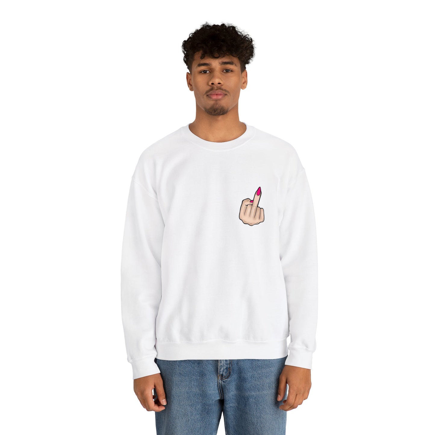 Almost Pulled a Muscle Heavy Blend™ Crewneck Sweatshirt