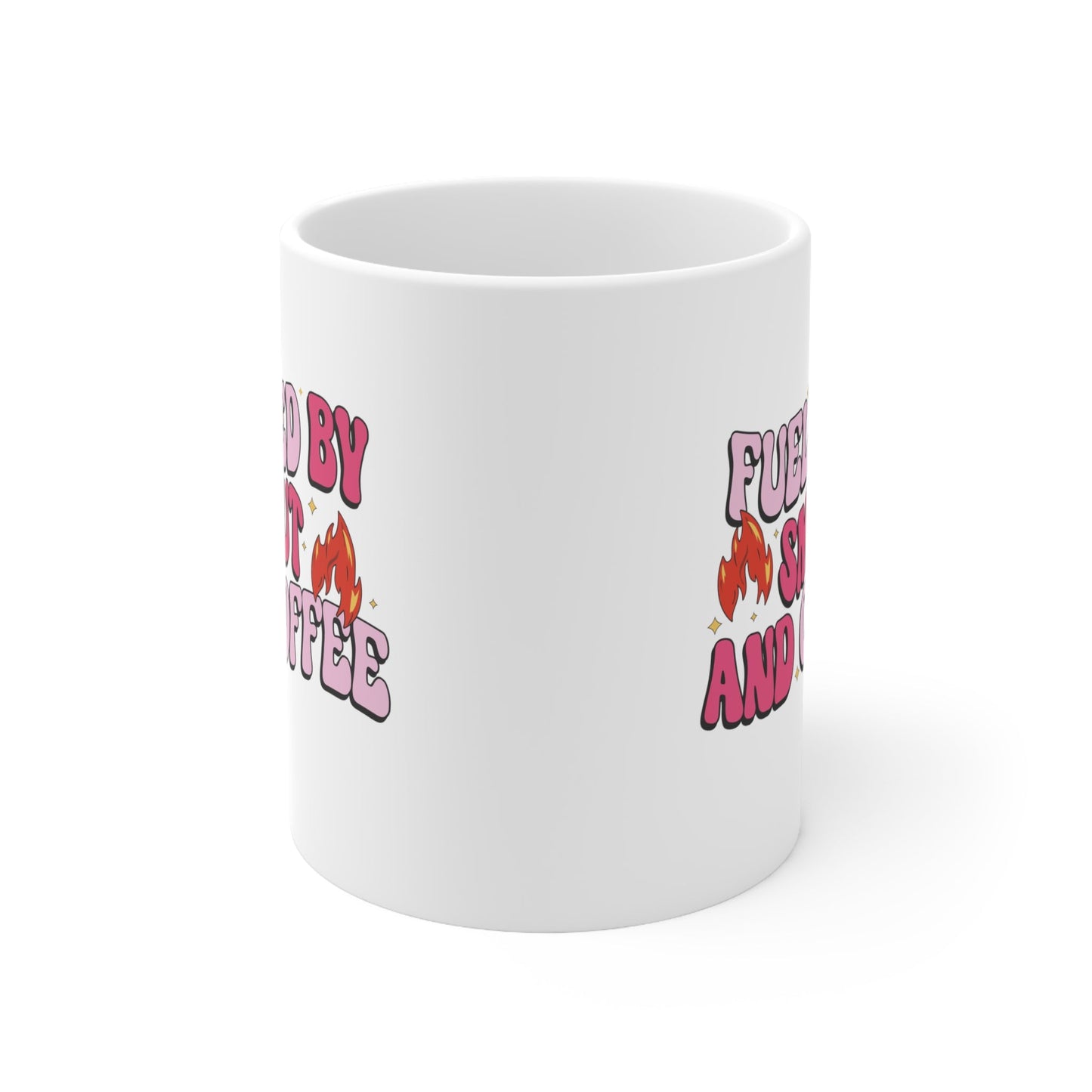 Fueled By Smut and Coffee Ceramic Mug 11oz