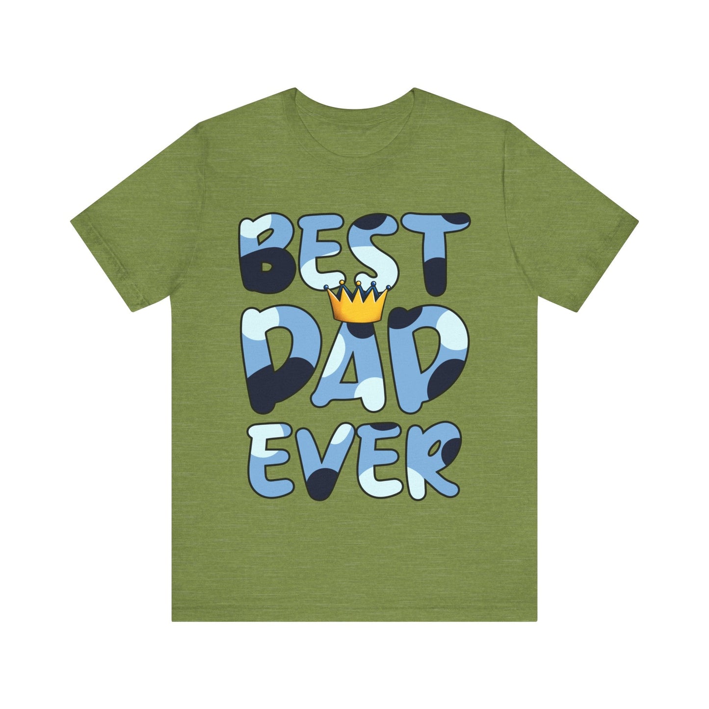 Best Dad Ever Jersey Short Sleeve Tee