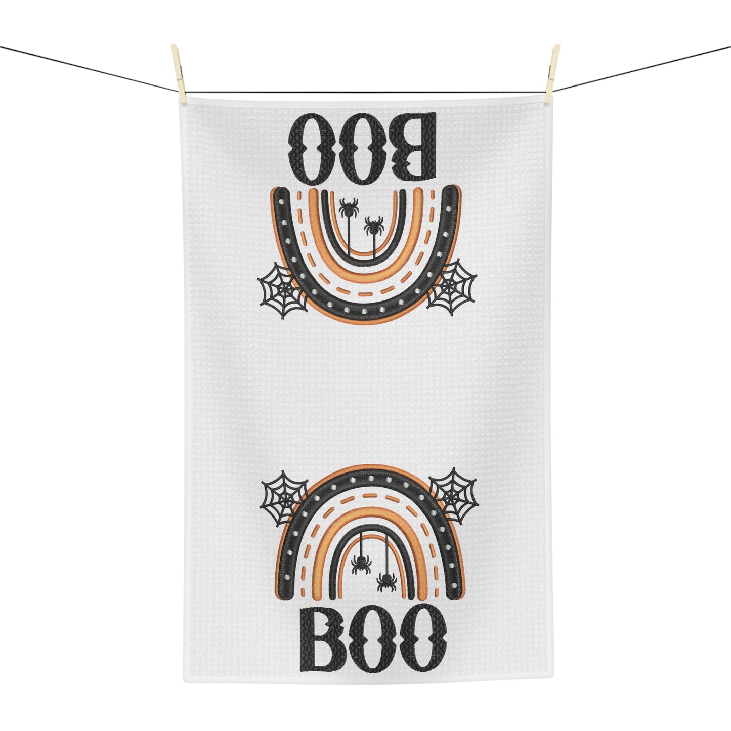 Halloween Rainbow Soft Tea Towel