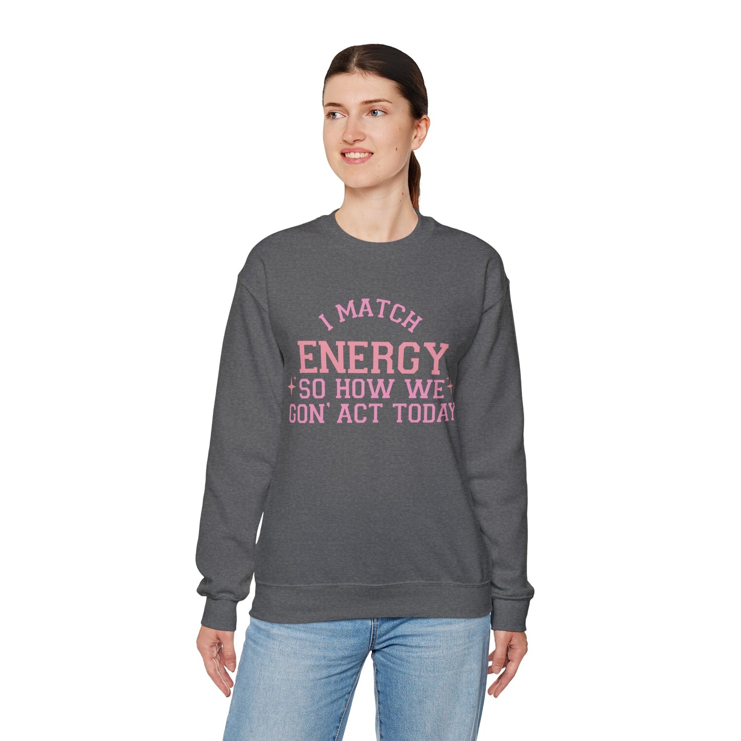 Match Energy Heavy Blend™ Crewneck Sweatshirt