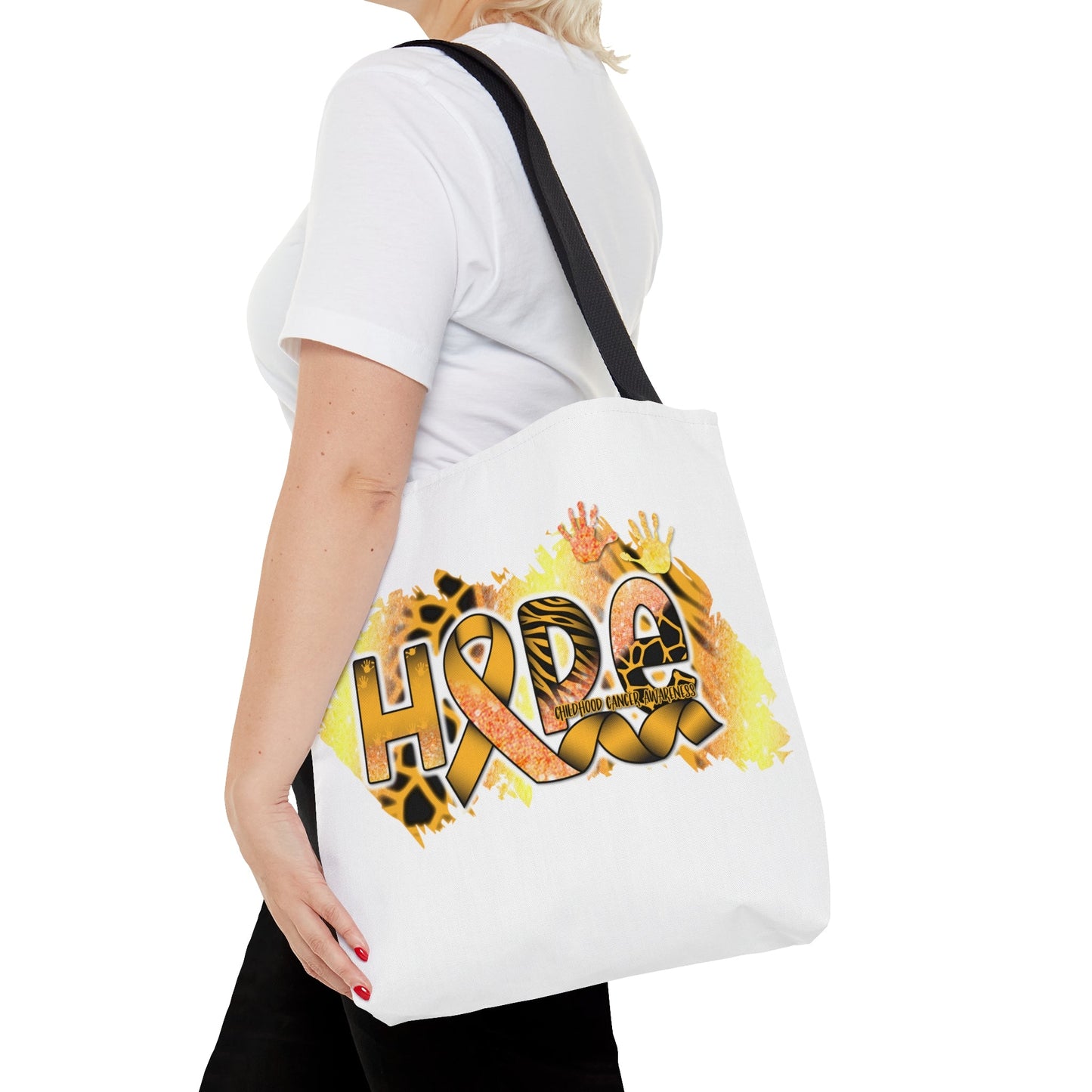 Hope- Childhood Cancer Awareness Tote Bag