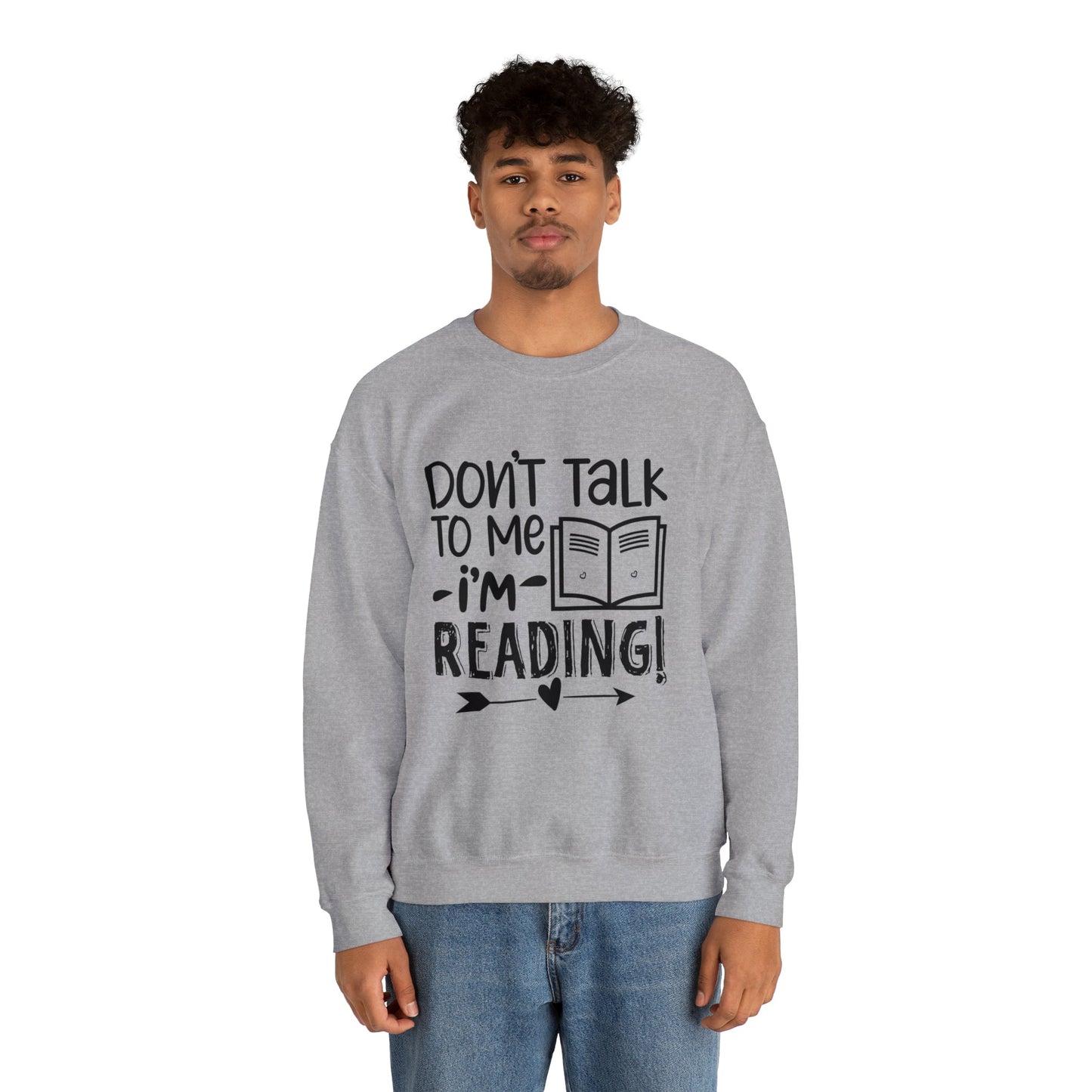 Don’t Talk  Heavy Blend™ Crewneck Sweatshirt